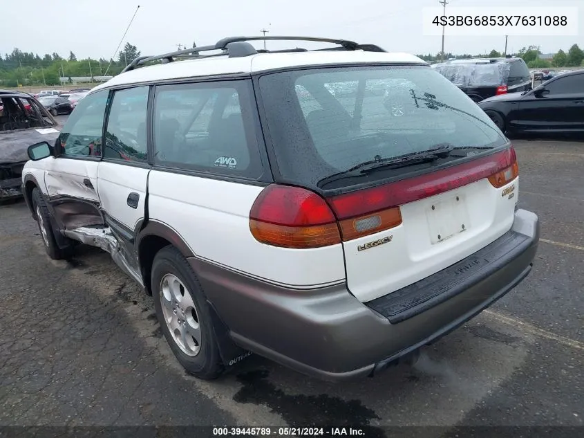 1999 Subaru Legacy 30Th Ann. Outback Ltd./Outback VIN: 4S3BG6853X7631088 Lot: 39445789