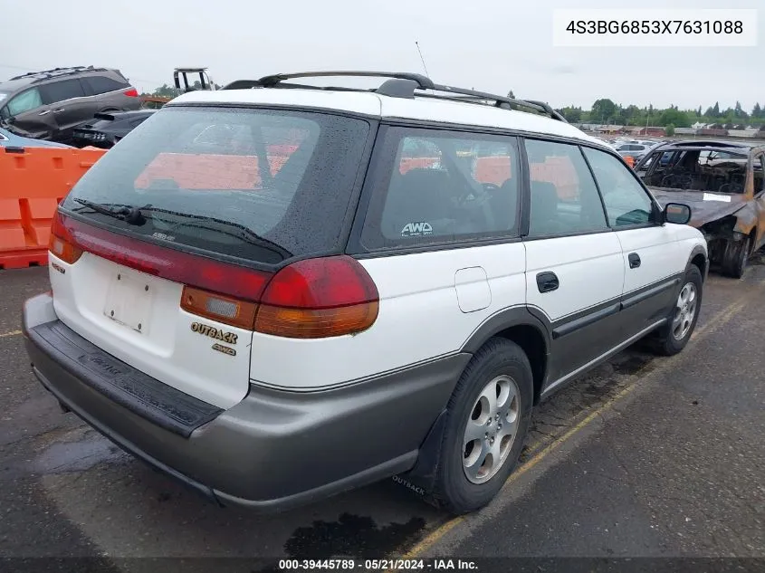 1999 Subaru Legacy 30Th Ann. Outback Ltd./Outback VIN: 4S3BG6853X7631088 Lot: 39445789