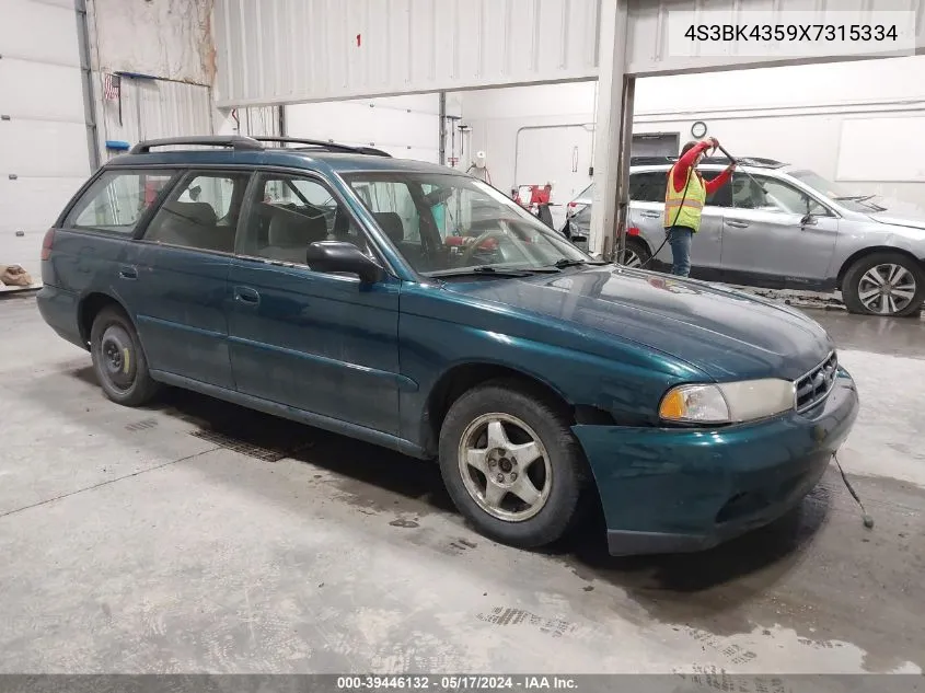 1999 Subaru Legacy 30Th Ann. L/L VIN: 4S3BK4359X7315334 Lot: 39446132