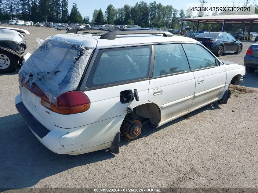 1999 Subaru Legacy 30Th Ann. L/L VIN: 4S3BK4359X7302020 Lot: 39929204