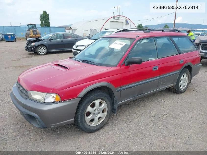 1999 Subaru Legacy 30Th Ann. Outback Ltd./Outback VIN: 4S3BG685XX7628141 Lot: 40018964