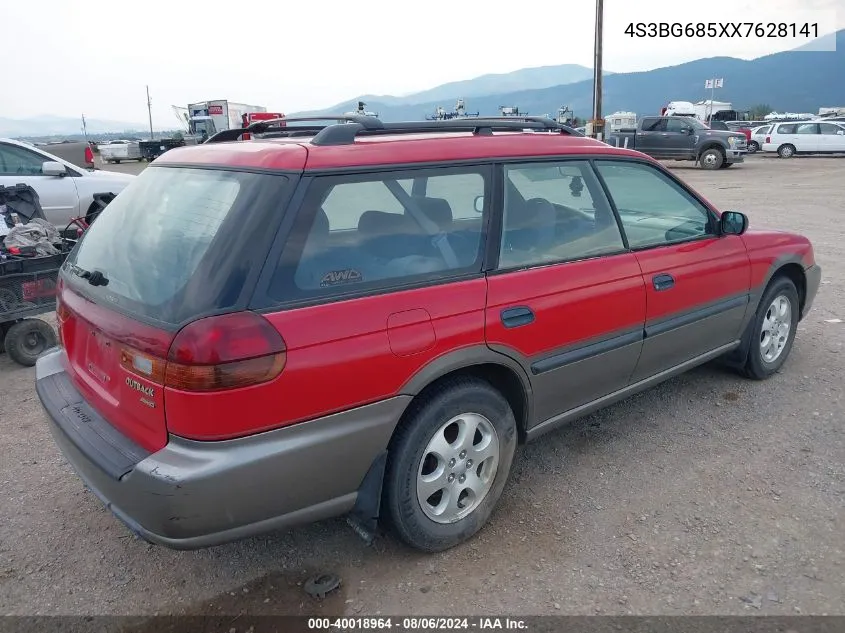 1999 Subaru Legacy 30Th Ann. Outback Ltd./Outback VIN: 4S3BG685XX7628141 Lot: 40018964