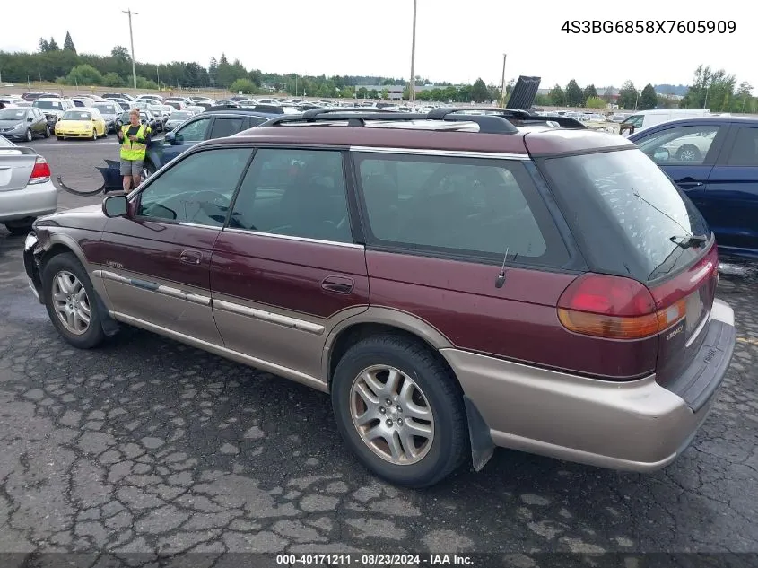 1999 Subaru Legacy 30Th Ann. Outback Ltd./Outback VIN: 4S3BG6858X7605909 Lot: 40171211