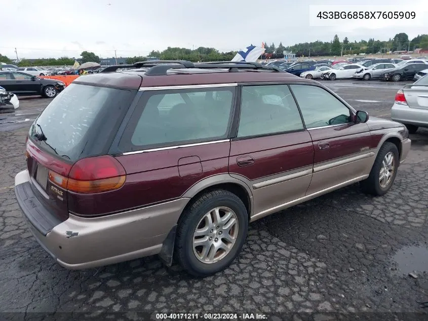 1999 Subaru Legacy 30Th Ann. Outback Ltd./Outback VIN: 4S3BG6858X7605909 Lot: 40171211