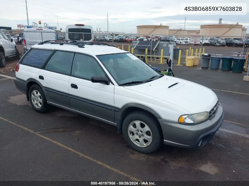 1999 Subaru Legacy 30Th Ann. Outback Ltd./Outback VIN: 4S3BG6859X7603828 Lot: 40197958