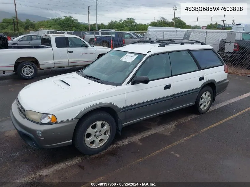 1999 Subaru Legacy 30Th Ann. Outback Ltd./Outback VIN: 4S3BG6859X7603828 Lot: 40197958