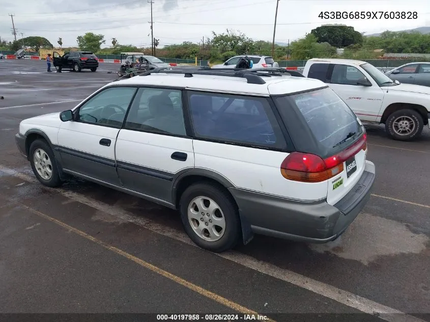 1999 Subaru Legacy 30Th Ann. Outback Ltd./Outback VIN: 4S3BG6859X7603828 Lot: 40197958