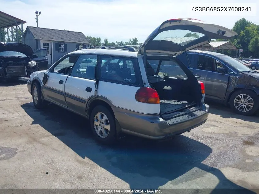 1999 Subaru Legacy 30Th Ann. Outback Ltd./Outback VIN: 4S3BG6852X7608241 Lot: 40258144