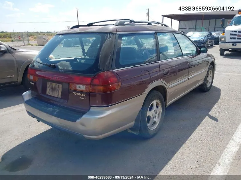 4S3BG6859X6604192 1999 Subaru Legacy 30Th Ann. Outback Ltd./Outback