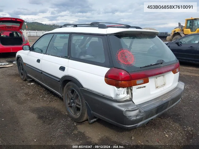 4S3BG6858X7610091 1999 Subaru Legacy Outback/Ssv/Limited/30Th