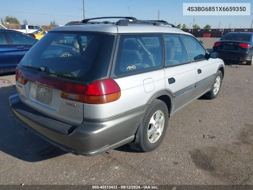 4S3BG6851X6659350 1999 Subaru Legacy Outback/Ssv/Limited/30Th