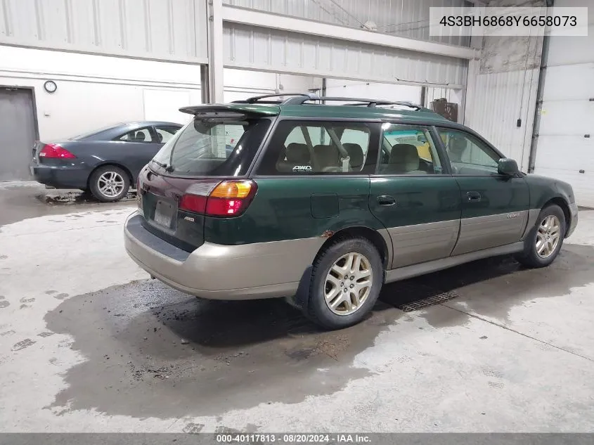 2000 Subaru Legacy Outback Limited VIN: 4S3BH6868Y6658073 Lot: 40117813