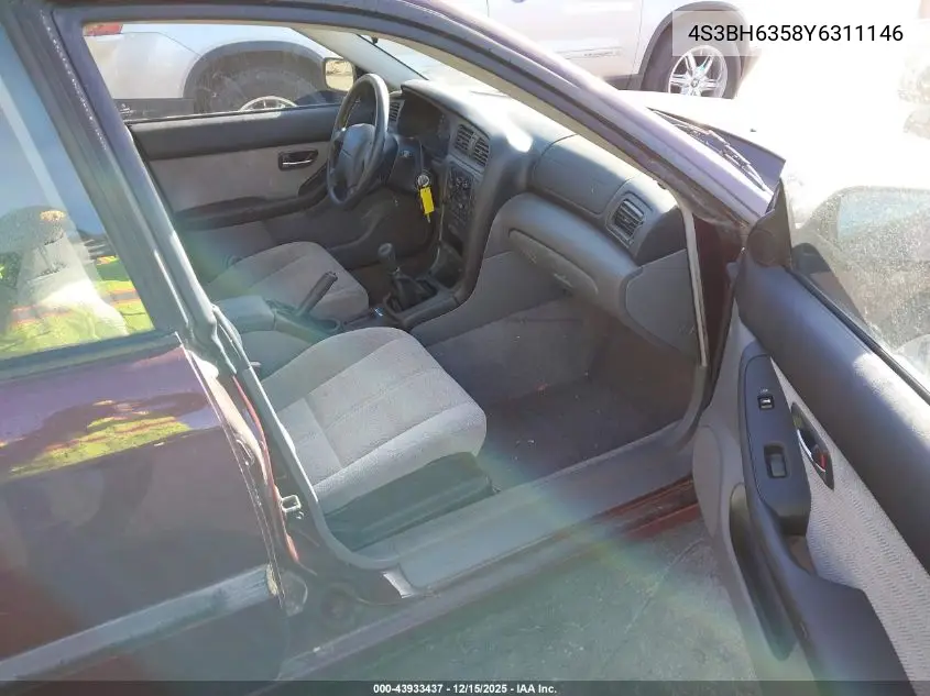 4S3BH6358Y6311146 2000 Subaru Legacy L