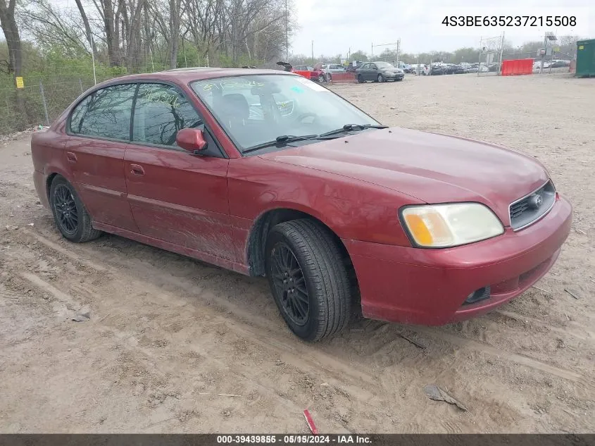 2003 Subaru Legacy L/L W/Special Edition Package VIN: 4S3BE635237215508 Lot: 39439855