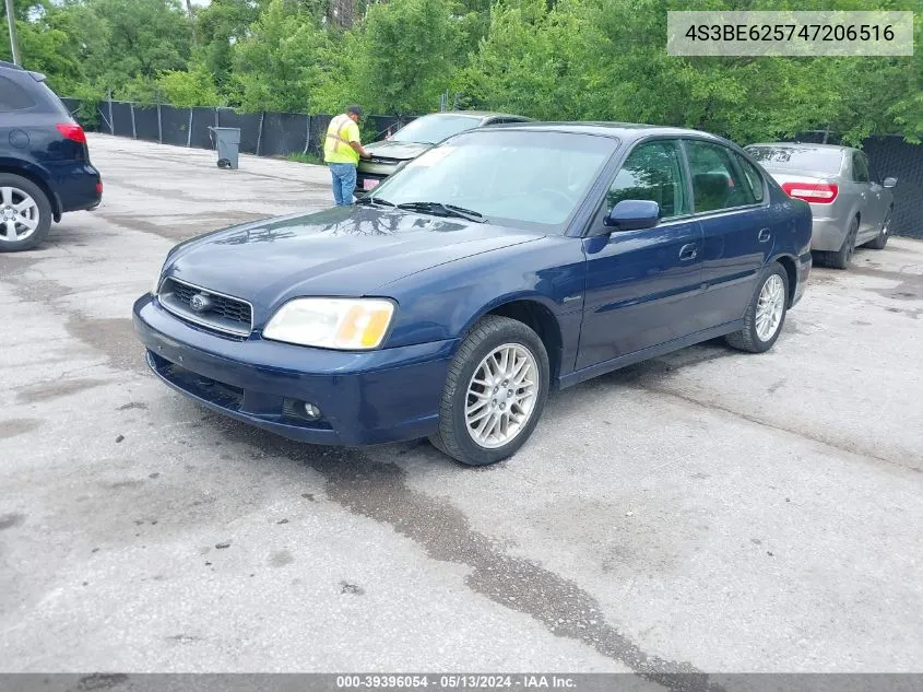 2004 Subaru Legacy L/L W/35Th Anniversary Edition VIN: 4S3BE625747206516 Lot: 39396054