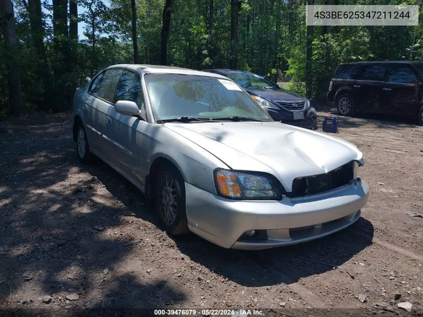 2004 Subaru Legacy L/L W/35Th Anniversary Edition VIN: 4S3BE625347211244 Lot: 39476079