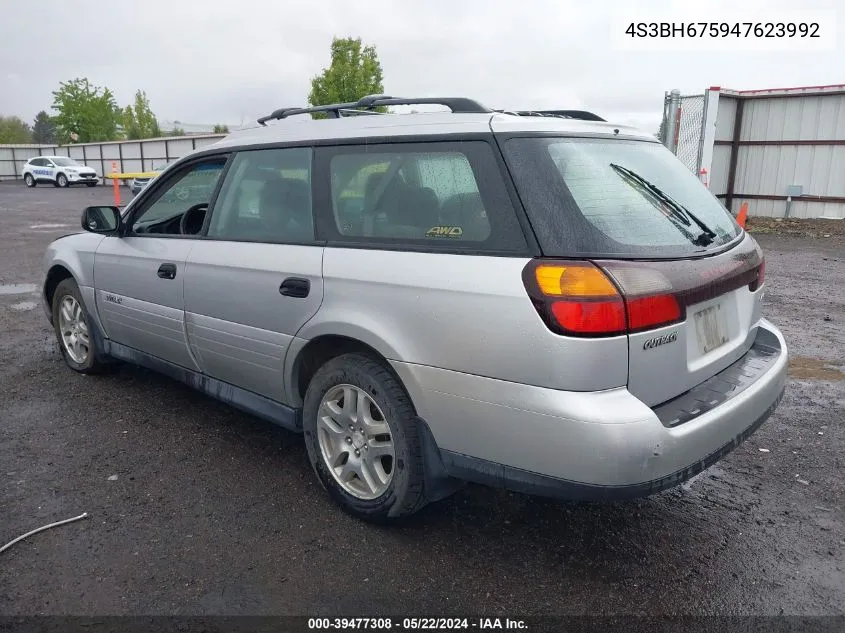 2004 Subaru Legacy Outback Awp VIN: 4S3BH675947623992 Lot: 39477308