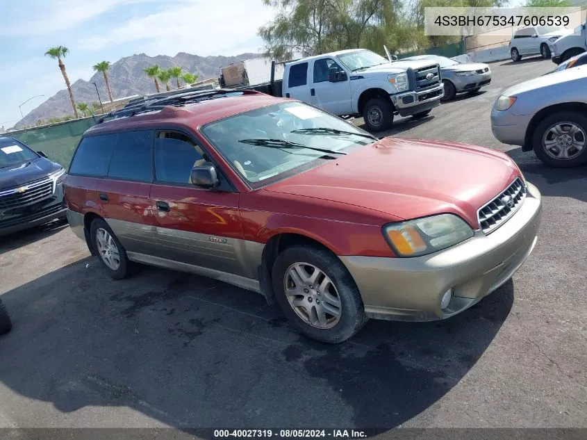 4S3BH675347606539 2004 Subaru Outback