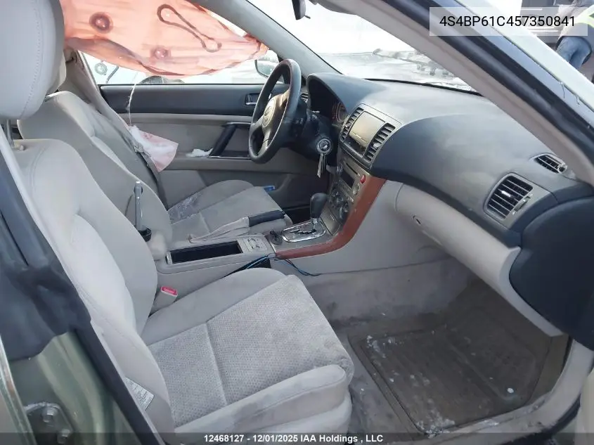 4S4BP61C457350841 2005 Subaru Legacy Outback
