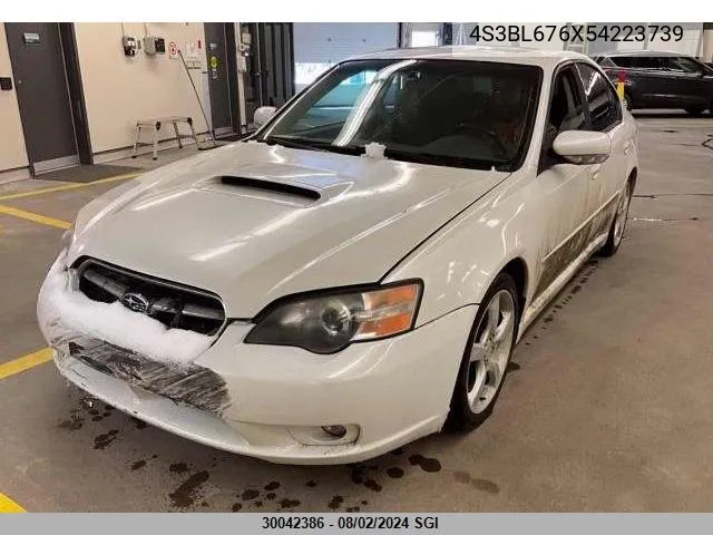 4S3BL676X54223739 2005 Subaru Legacy Gt Limited