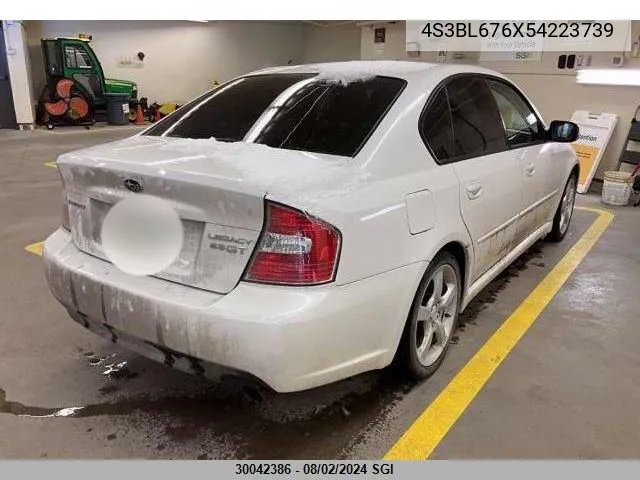 4S3BL676X54223739 2005 Subaru Legacy Gt Limited