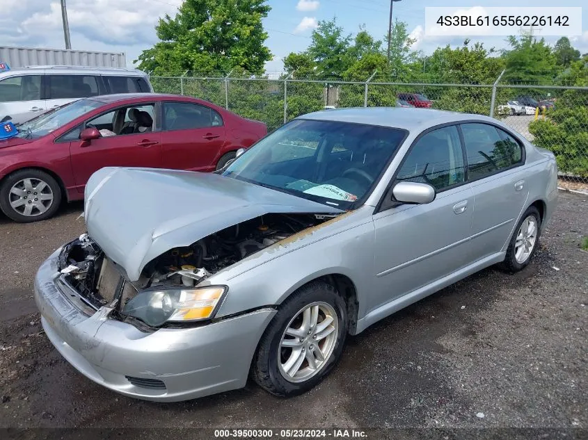 4S3BL616556226142 2005 Subaru Legacy 2.5I