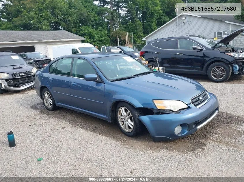 2005 Subaru Legacy 2.5I VIN: 4S3BL616857207580 Lot: 39929661