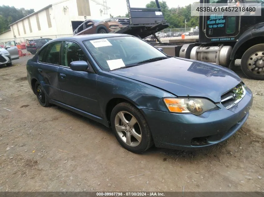 4S3BL616457218480 2005 Subaru Legacy 2.5I