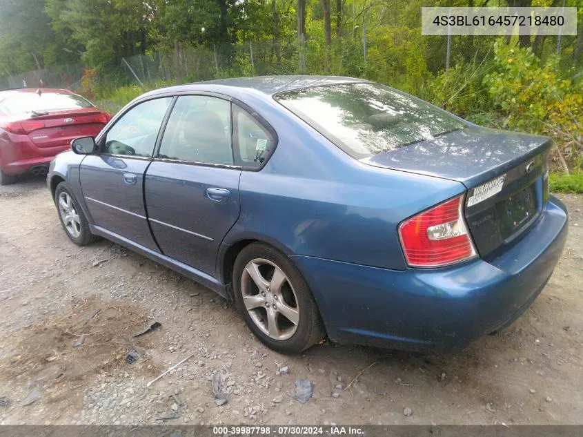 4S3BL616457218480 2005 Subaru Legacy 2.5I