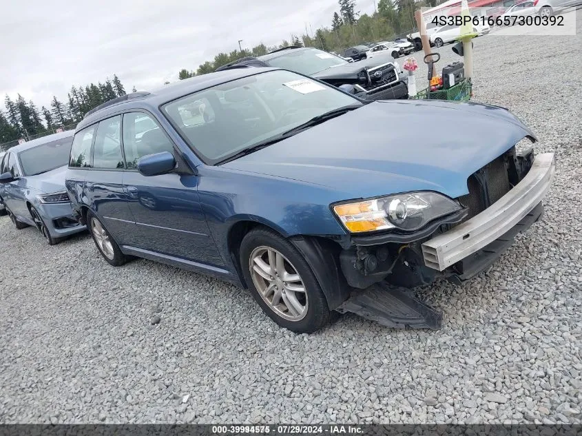 4S3BP616657300392 2005 Subaru Legacy 2.5I