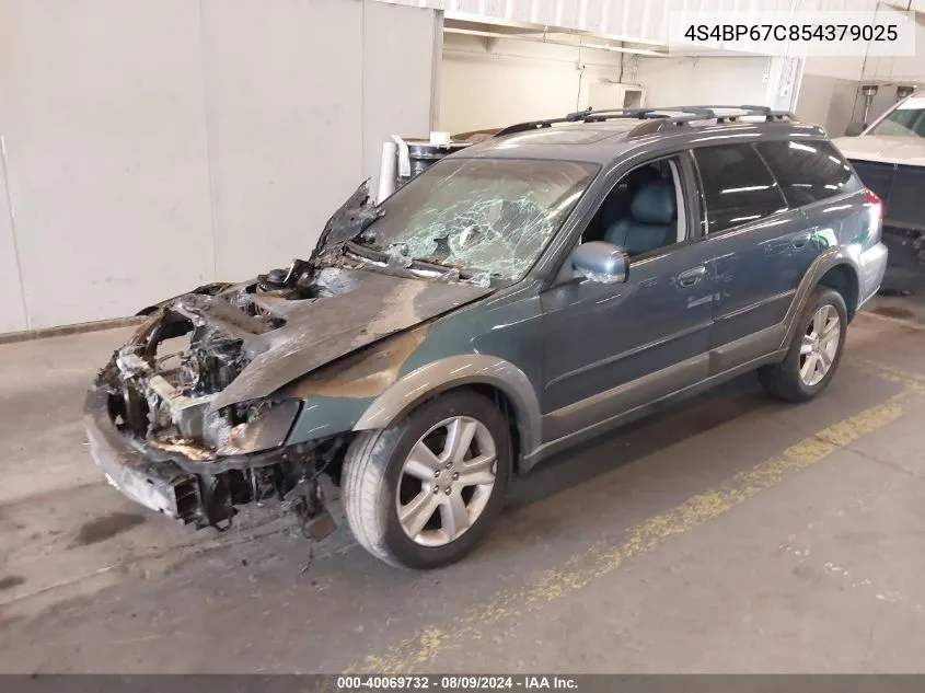 4S4BP67C854379025 2005 Subaru Outback 2.5Xt Limited