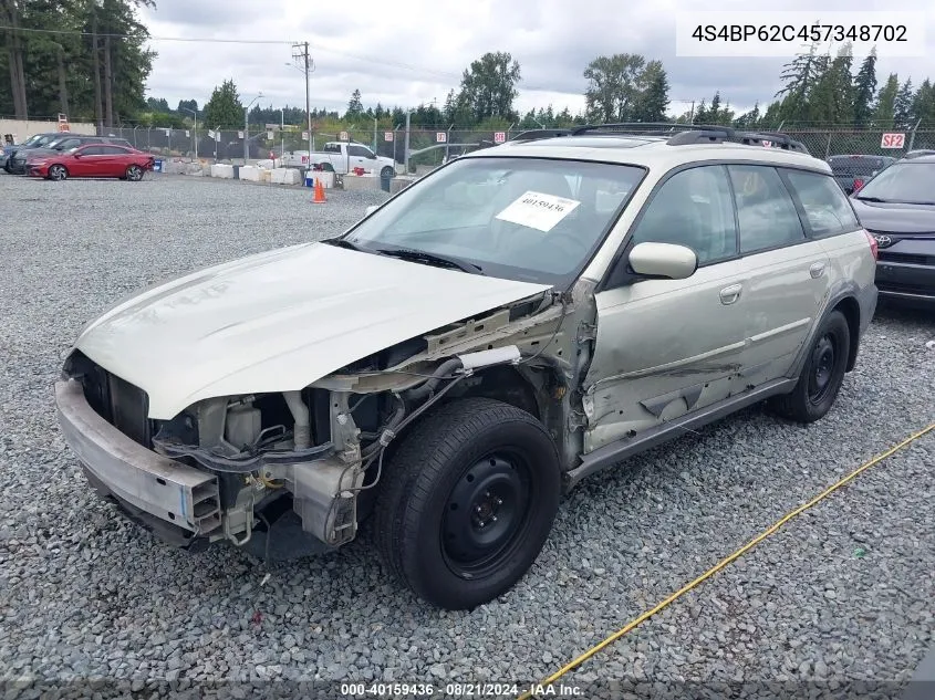 4S4BP62C457348702 2005 Subaru Legacy Outback 2.5I Limited