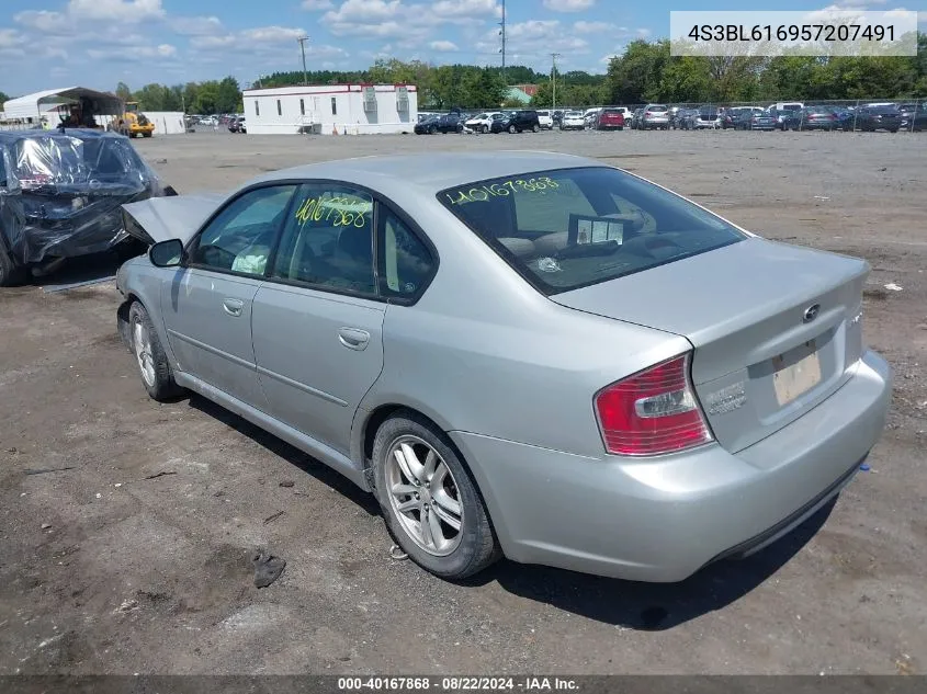 2005 Subaru Legacy 2.5I VIN: 4S3BL616957207491 Lot: 40167868