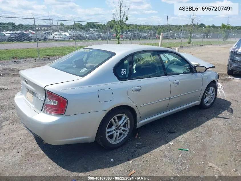 2005 Subaru Legacy 2.5I VIN: 4S3BL616957207491 Lot: 40167868