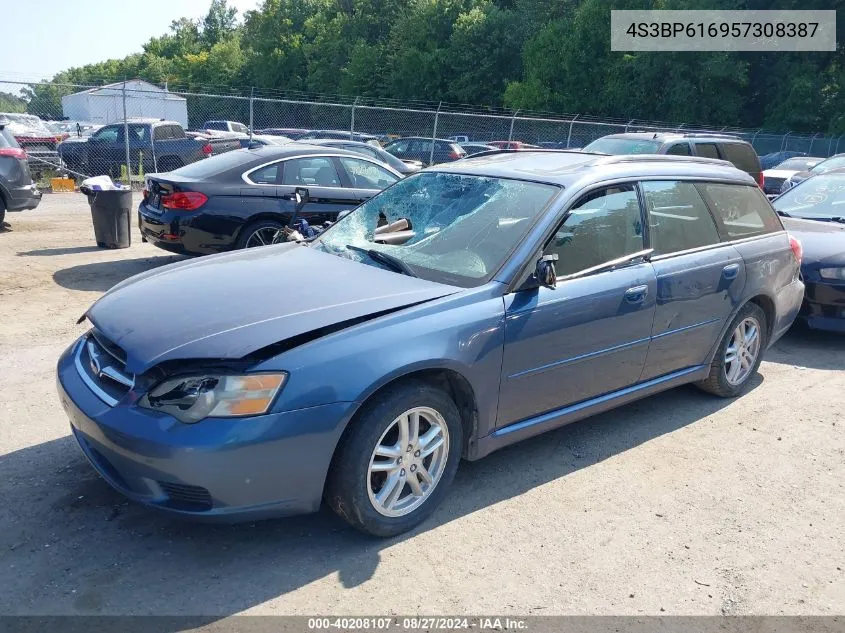 4S3BP616957308387 2005 Subaru Legacy 2.5I