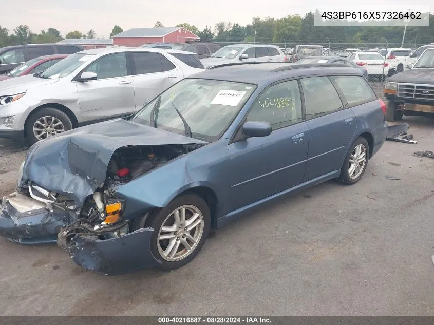 2005 Subaru Legacy 2.5I VIN: 4S3BP616X57326462 Lot: 40216887