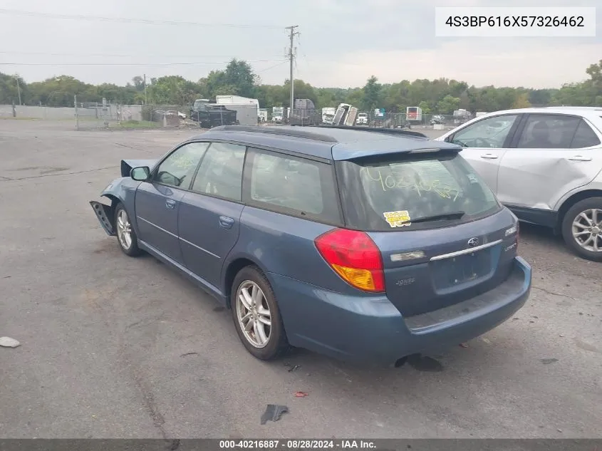 2005 Subaru Legacy 2.5I VIN: 4S3BP616X57326462 Lot: 40216887