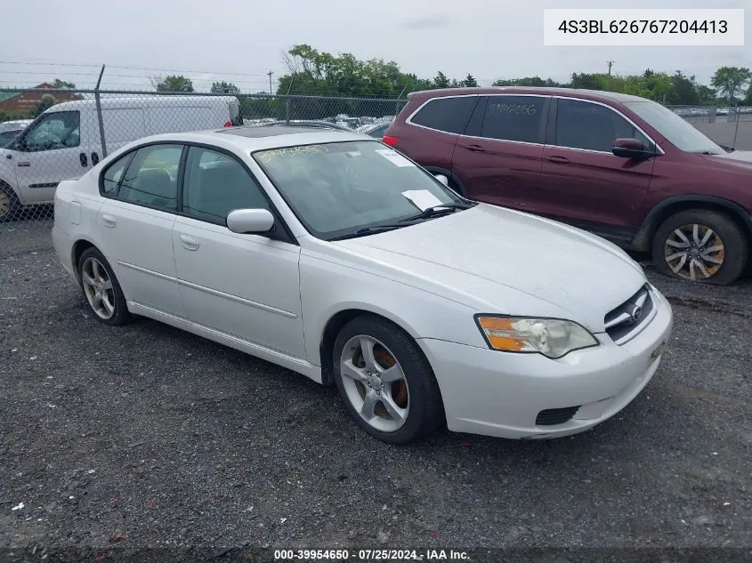 4S3BL626767204413 2006 Subaru Legacy 2.5I/2.5I Limited