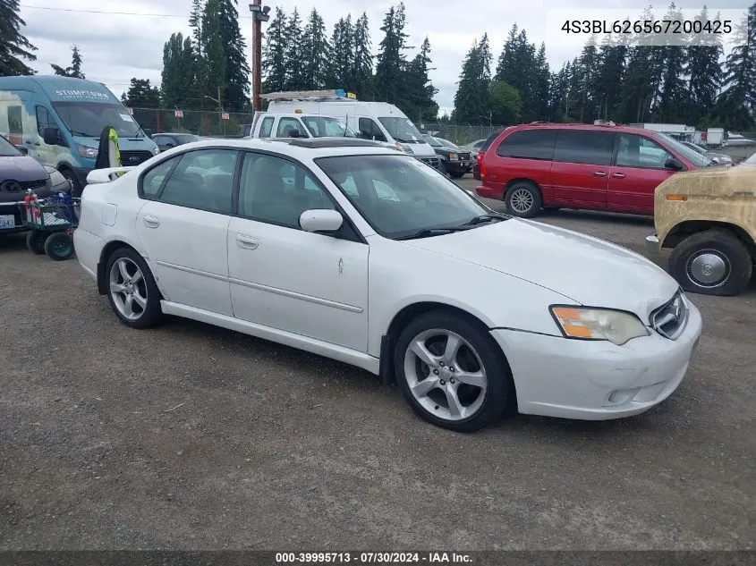 4S3BL626567200425 2006 Subaru Legacy 2.5I/2.5I Limited