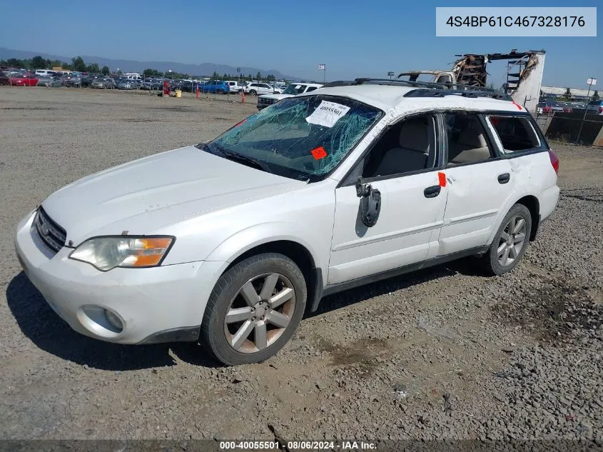 4S4BP61C467328176 2006 Subaru Legacy Outback 2.5I