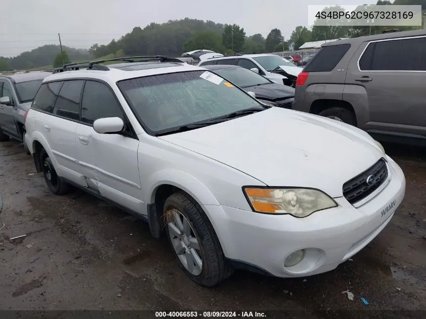 2006 Subaru Outback 2.5I Limited VIN: 4S4BP62C967328169 Lot: 40066553