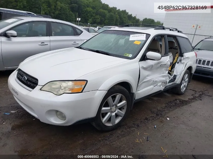 2006 Subaru Outback 2.5I Limited VIN: 4S4BP62C967328169 Lot: 40066553