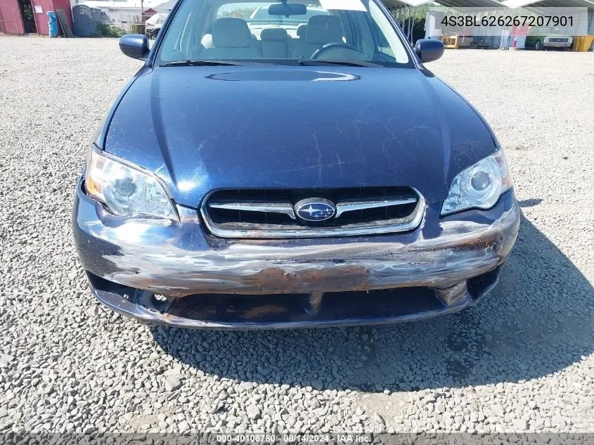 2006 Subaru Legacy 2.5I/2.5I Limited VIN: 4S3BL626267207901 Lot: 40108780