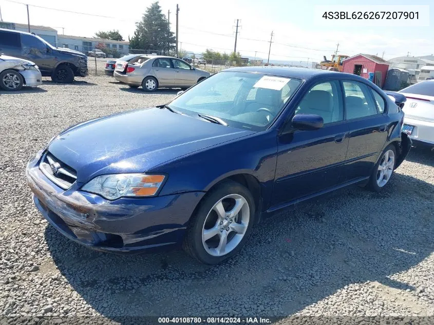 2006 Subaru Legacy 2.5I/2.5I Limited VIN: 4S3BL626267207901 Lot: 40108780