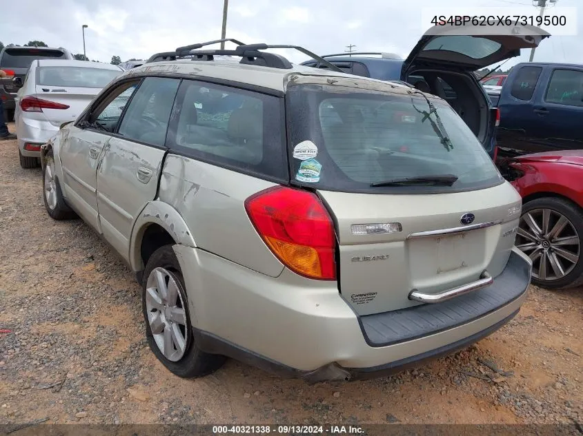 2006 Subaru Legacy Outback 2.5I Limited VIN: 4S4BP62CX67319500 Lot: 40321338