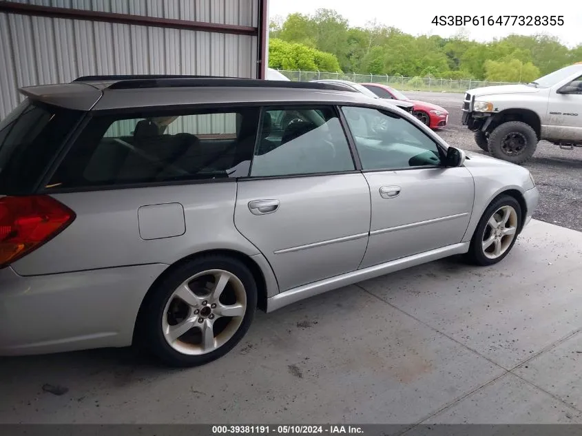 4S3BP616477328355 2007 Subaru Legacy 2.5I