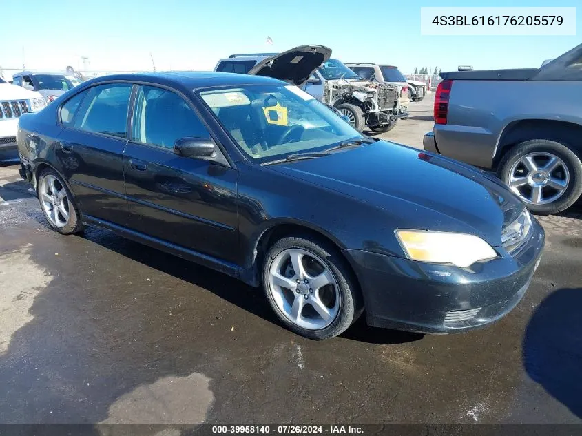 4S3BL616176205579 2007 Subaru Legacy 2.5I