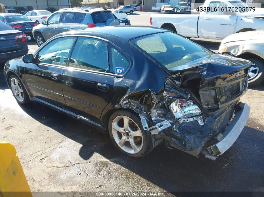 4S3BL616176205579 2007 Subaru Legacy 2.5I