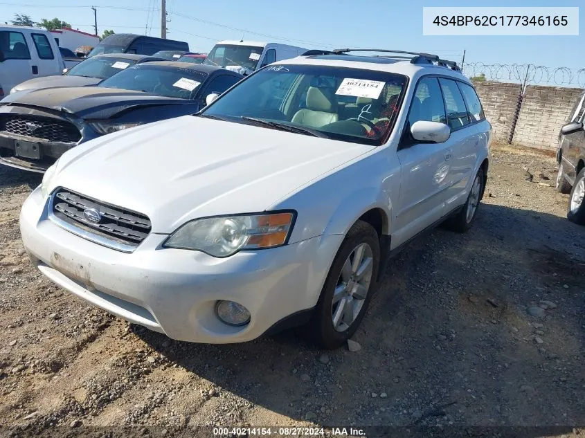 2007 Subaru Legacy 2.5I Limited/2.5I Limited L.l. Bean Edition VIN: 4S4BP62C177346165 Lot: 40214154