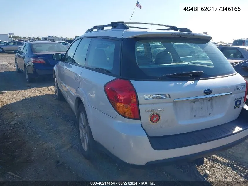 2007 Subaru Legacy 2.5I Limited/2.5I Limited L.l. Bean Edition VIN: 4S4BP62C177346165 Lot: 40214154